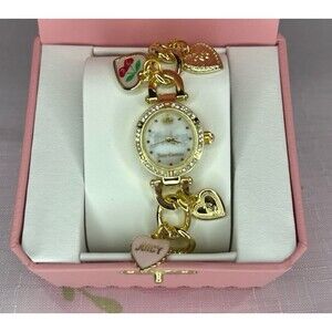 Juicy Couture Hearts Charm Watch